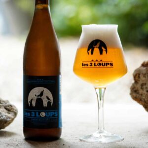 BIERE LES 3 LOUPS BLANCHE 33cl